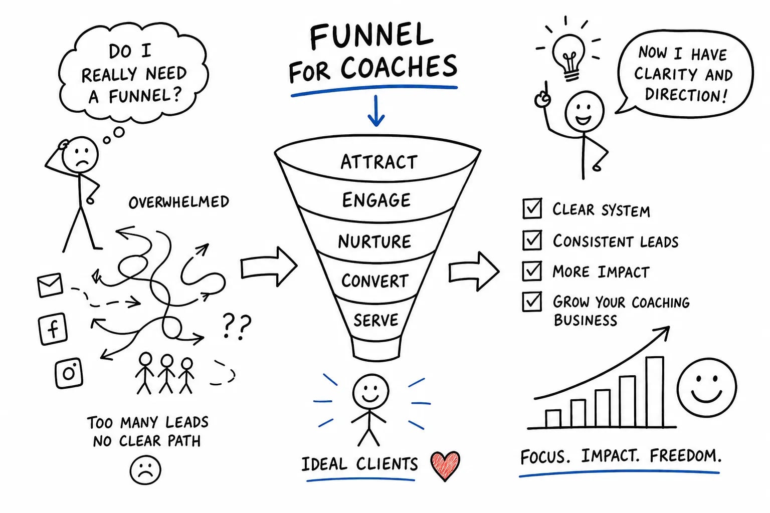 What Is a Funnel for Coaches and Do You Really Need One